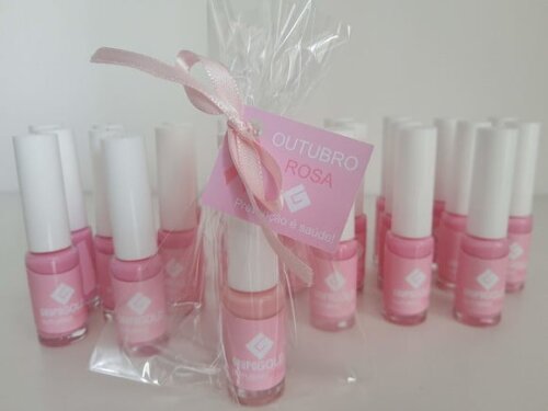Esmalte Personalizado Outubro Rosa