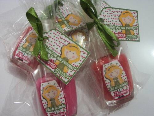 Esmalte Personalizado para Chá de Cozinha