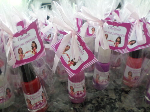 Esmalte Personalizado para Chá de Lingerie