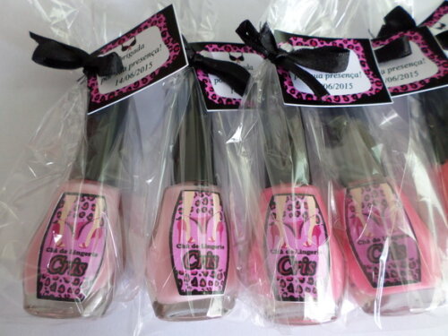 Esmalte Personalizados Chá de Lingerie