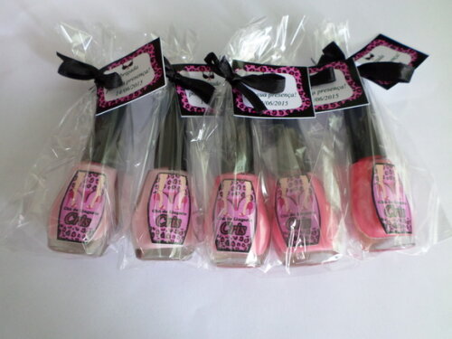 Esmalte Personalizados Chá de Lingerie