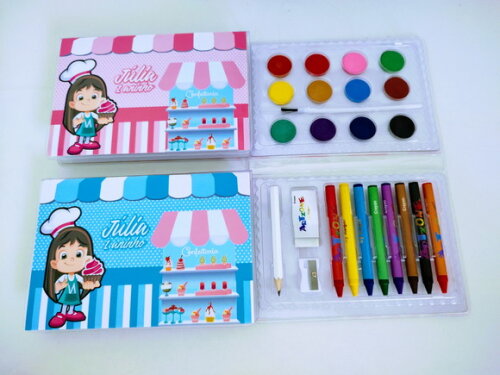 Estojo Aquarela Personalizado