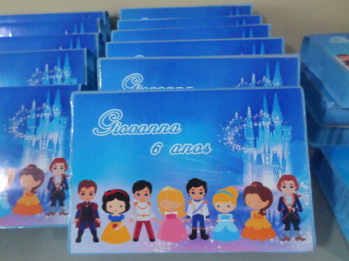 Estojo Personalizado as Princesas