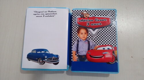 Estojo Personalizado Carros