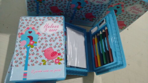 Estojo Personalizado Jardim