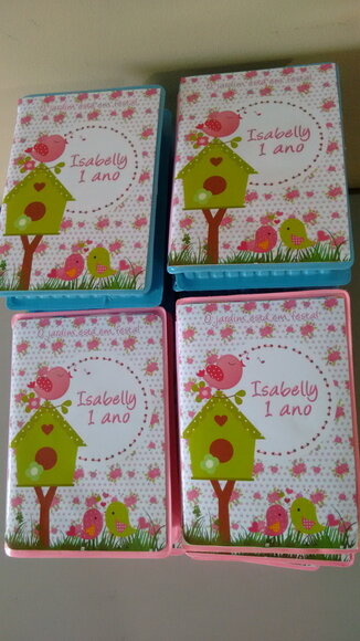 Estojo Personalizado Jardim
