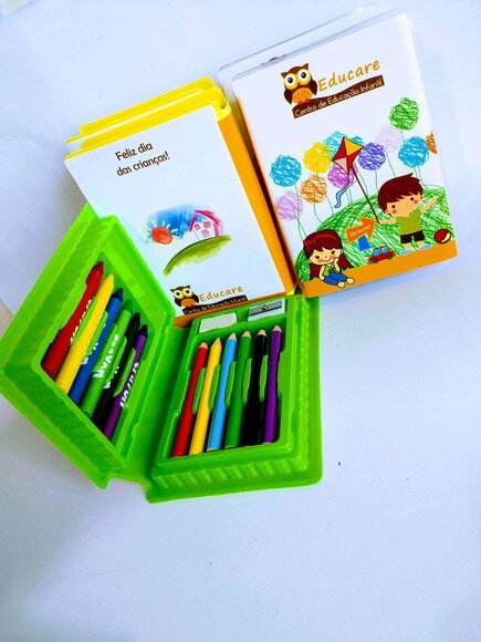 Estojo Personalizado para Escolinha