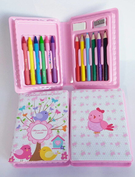 Estojo Pintura Personalizado Jardim