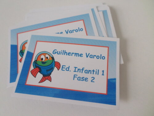 Etiqueta Escolar Peixonalta