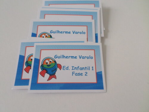 Etiqueta Escolar Peixonalta