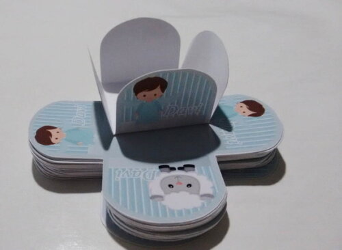 Forminha Personalizada Batizado