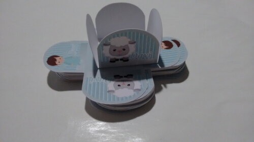 Forminha Personalizada Batizado