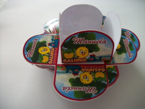 Forminha Personalizada Galinha Pintadinha