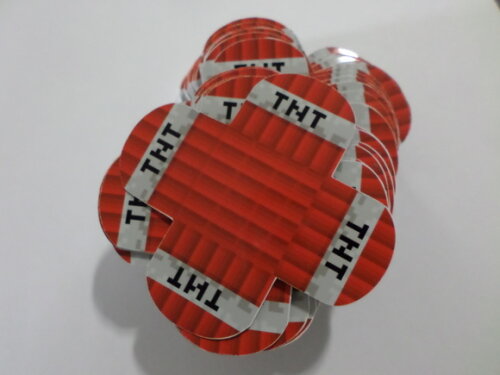 Forminha Personalizada Minecraft