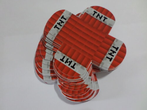Forminha Personalizada Minecraft