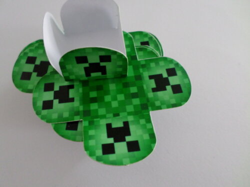 Forminha Personalizada Minecraft