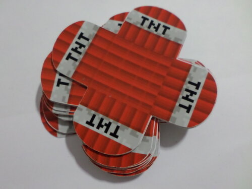 Forminha Personalizada Minecraft