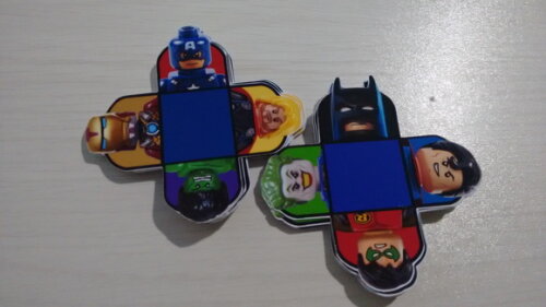 Forminha Personalizada Super Herois da Lego