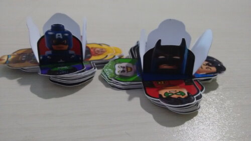 Forminha Personalizada Super Herois da Lego
