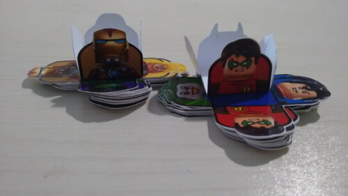 Forminha Personalizada Super Herois da Lego