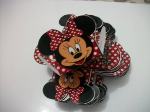 Forminha Personalizadas para Doces Minnie