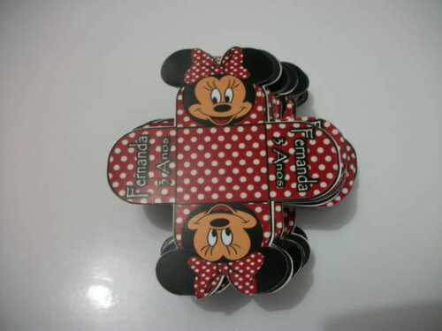 Forminha Personalizadas para Doces Minnie