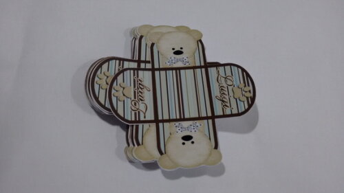 Forminha Personalizada Ursinho