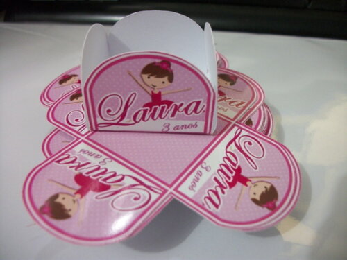 Forminhas para Doces Bailarina