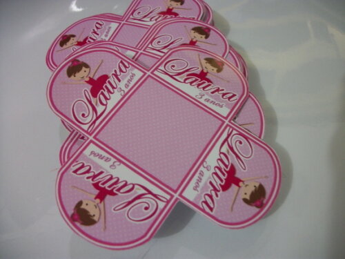 Forminhas para Doces Bailarina