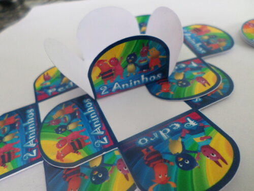 Forminhas Personalizadas Backyardigans