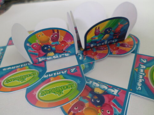 Forminhas Personalizadas Backyardigans