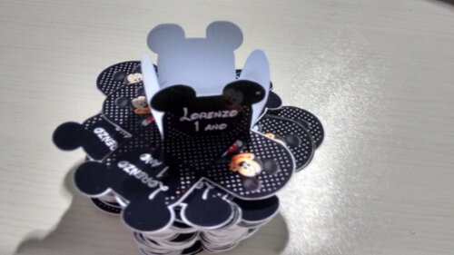 Forminhas Personalizadas Mickey