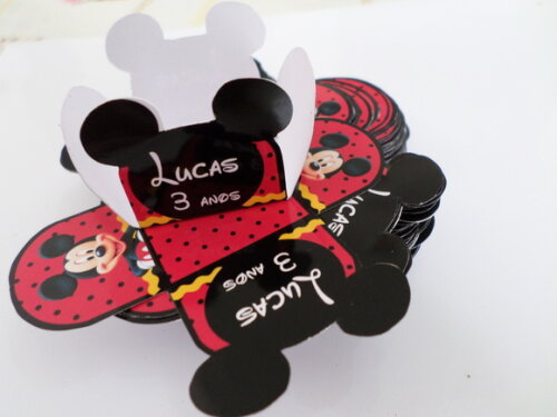 Forminhas Personalizadas Mickey
