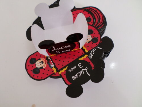 Forminhas Personalizadas Mickey