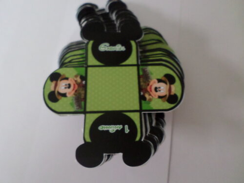 Forminhas Personalizadas Mickey Safari