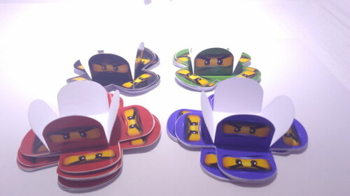 Forminhas Personalizadas Ninjago