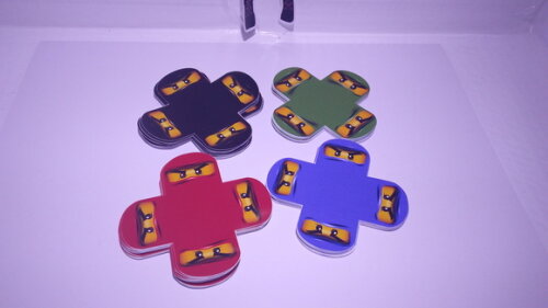 Forminhas Personalizadas Ninjago
