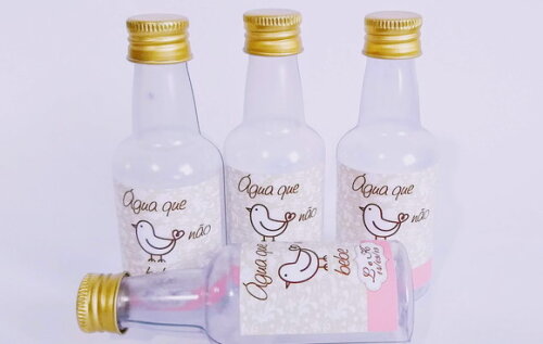Garrafinha Personalizada Casamento