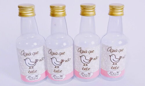 Garrafinha Personalizada Casamento