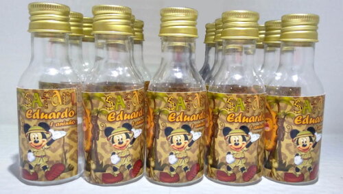 Garrafinha Personalizada Mickey Safari