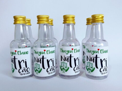 Garrafinha Personalizada Nutrição
