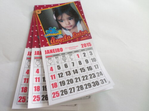 Imã Calendário Galinha Pintadinha