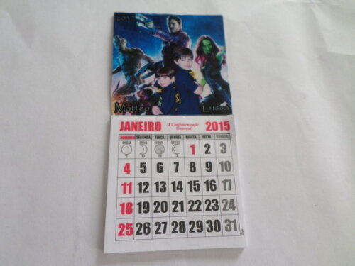 Imã com calendario