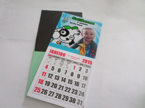 Imã com calendario dok