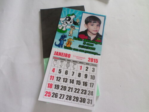 Imã com calendario dok