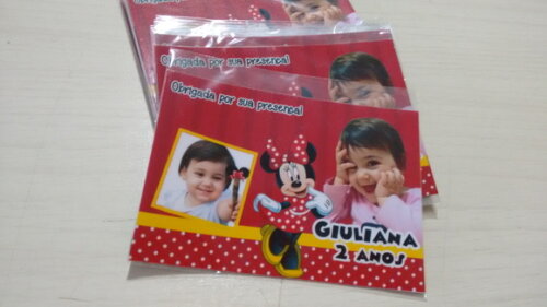 imã minie vermelha