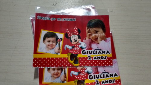 imã minie vermelha