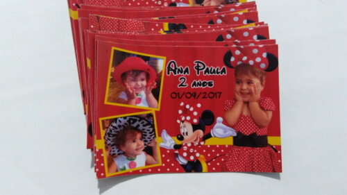 imã minie vermelha