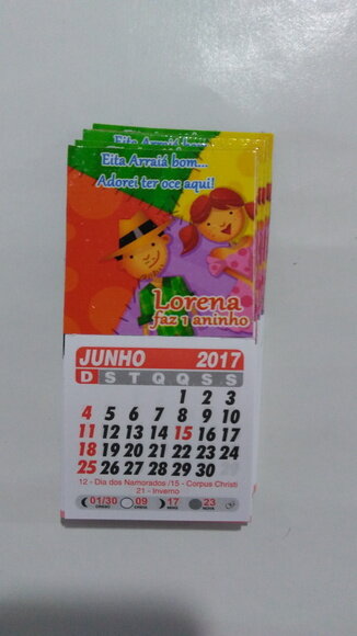 ima para geladeira com calenderio junina