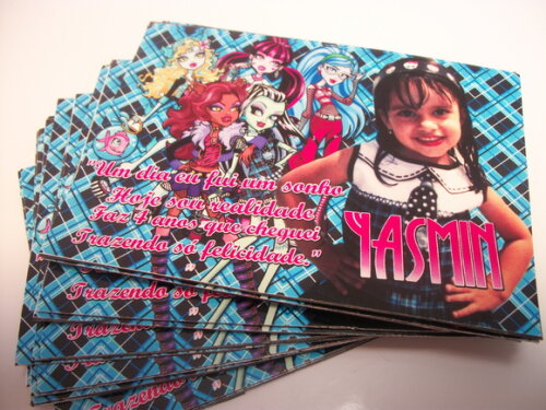 Ímã Personalizados da monster high